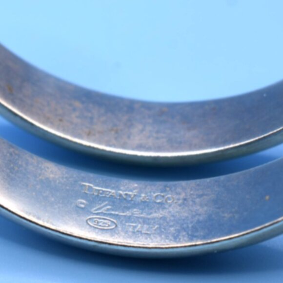 Tiffany & Co Elsa Peretti Wide Double Dome Cuff Bangle Bracelet - Picture 3 of 5